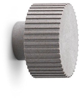 Normann Copenhagen Chip Wandhalterung, Holzfaser, Polypropylen, grau, Höhe: 4,5cm, Durchmesser: 6,1cm