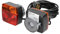 ECD Germany Set Luces Traseras Halógenas 12V Iluminación 21W Cableado Conector de 7 Polos Enchufe Universal Aplicable Impermeables 4 Funciones Tecnología Halógena Luz Mágnetica para Remolque Caravanas