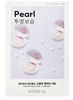 MISSHA Airy Fit Sheet Mask (Pearl), 19 ml