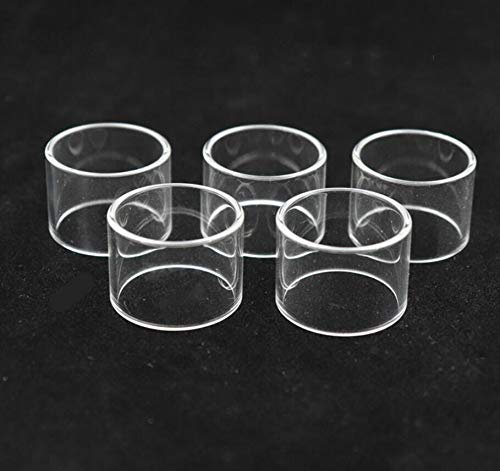 Qingtian-ceg 5pcs Gerade Glas Fit for TFV8 X-Baby 4ML / fit for TFV8 X-Baby 2MLEU Ausgabe/fit for Tfv8 Baby-V2 2 ml/fit for TFV8 Baby-RBA (Farbe : Fit for TFV8 X Baby 4ML)