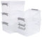 Citylife 6er-Set Aufbewahrungsboxen mit Deckel 3L - Klein box - kunststoffbox klein(PP), Aufbewahrung, Transparent, Stapelbar (3L/6er-set)