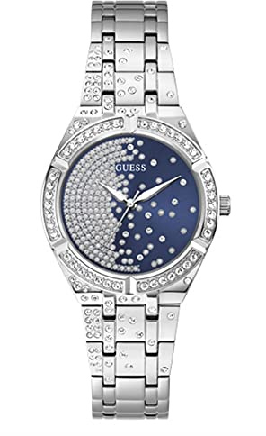 GUESS Montre à Cadran en Cristal