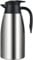 HwaGui Thermoskannen 2L Edelstahl Isolierkanne mit Quick Tip Verschluss Kaffeekanne Doppelwandige Vakuum Kanne für Tee und Kaffee, Silber