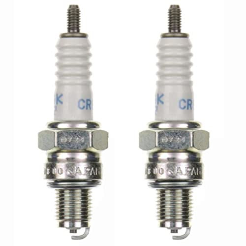 2X NGK CR8HSA 2086 Zündkerze für Gas Gas Kawasaki EL TX ZZR 252 250 Eliminator