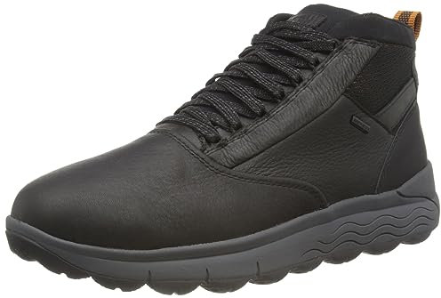 Geox U Spherica 4x4 B ABX, Stivale alla Caviglia, Nero, 40 EU