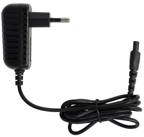 vhbw Netzteil kompatibel mit Remington MS3-2000, MS3-2700, MS3-3000, MS2-391, MS-280, MS-290 Rasierer, Bartschneider, Haarschneidemaschine - 140 cm