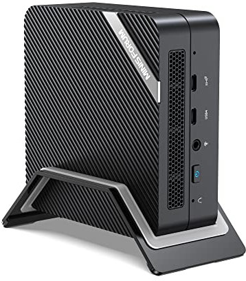 MINISFORUM Venus Series UM773 Lite Mini PC AMD Ryzen 7 7735HS up to 4.75GHz 32GB DDR5 1TB PCIe4.0 SSD AMD Radeon 680M Mini Computer, 2 x HDMI,1x USB4,5x USB ports,Wifi 6,BT5. 2,Tiny Micro PC