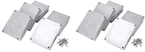 liovitor 1590BB Gitarren-Effektpedal, Aluminium, Stomp-Box, Gehäuse für DIY-Gitarrenpedale, 10 Stück