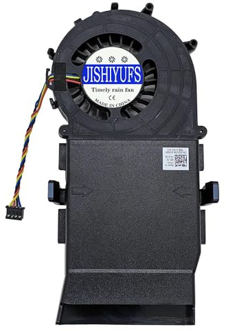 JISHIYUFS New CPU+GPU Cooling Fan for Dell Optiplex 3020M 3040M 3060M 5060M 7040M 7050M 7060M 7070M 9020M 7040M Mini 05JV3N 5JV3N CPU Revolution PVB070E05N-P02 DC5V 4.50w