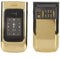 4G Klapphandy für Senioren, Entsperrtes, Robustes Klapphandy mit Großer Taste, Klarem Ton, SOS Taste, Doppelbildschirm, 4800 mAh Akku, GPS (Gold)