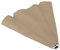 Unifizz Beige PU Leder Auto Schaltsack Abdeckung Staubdicht Universal Fit für Fahrzeug Autos