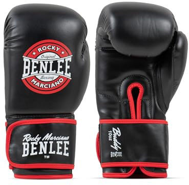 BENLEE Boxhandschuhe aus Kunstleder Buddy 10 oz, Black/Red/White