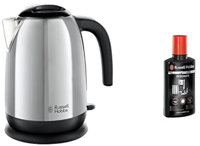 Russell Hobbs Stainless Steel Electric Kettle & Descaler