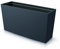 DIKEL Fioriera 77x23x40cm | Fioriera in plastica, resistente agli agenti atmosferici e versatile | Fioriera ideale per balconi e interni | Fioriera dal design elegante | Antracite