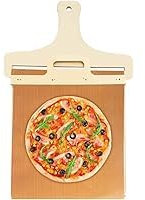 Pelle à pizza coulissante sliding pizza peel Sliding Palette à Pizza avec Poignée Pelle à Pizza Antiadhésive 30cm*58cm Ce sliding pizza peel permet de déplacer facilement la pizza