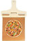 Flearitzo Pala per Pizza Scorrevole Sliding Pizza Peel, Pala Pizza Scorrevole, 30cm*58cm, Argento, Moderno