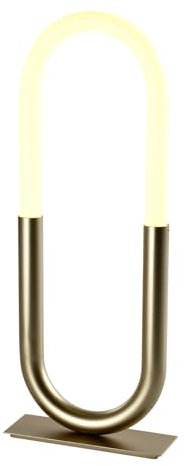 LQWELL® LED Tischlampe, Modern Tischleuchte, Nachttischlampe, Metall Schreibtischlampe Esstischlampe für Schlafzimmer Esszimmer Bibliothek Museum Studio Büro Bar Geschäft