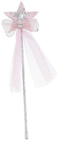 Abaodam 1Stk Stirnband Leuchtstab holografisches Aufkleberpapier Partyartikel für Dekorationen halllowen heeloween Performance-Requisiten Zauberstab Gittergewebe Rosa