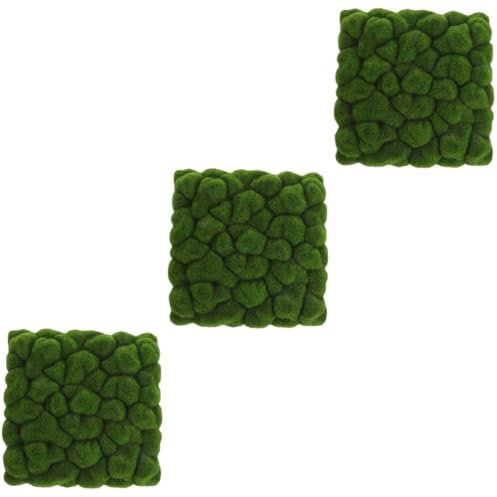 Supvox 3st Künstliche Pflanzen Für Lichter Party Zaun Laterne Ornamente Terrasse Künstliches Moos Gefälschte Pflanze Outdoor- Dekorationen Blüte Deck Baum Farn Green Schaum