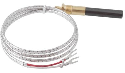 VGOL 1 Pezzo Termopila Camino 36 750mv Parte Di Ricambio 60125501 H5882 60J79 60J7901 Per Caminetti A Gas Propano Scaldabagno Friggitrice Stufe Installate Con Bruciatore Pilota