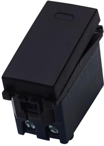 Deviatore 16A, Moduli neri, Compatibile Con Vimar Arke', frutti, interruttori, pulsanti, deviatori, dimmer, sensori, PIR, buzzer, Per Placche originali e compatibili