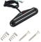Mtlavishness Dual Rail Humbucker Pickups for Electric Guitar Enhance Sound Quality with High Output and Split Function Suitable for Straight or Modified Guitars 10Kohm Black