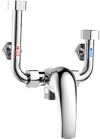 FOYTOKI Válvula Agua y Fría Ducha Válvula Calentador de Agua Eléctrico Reemplazo de Válvula de Ducha Multifuncional y Control