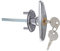 HORIALENCE 1 set Serratura T Handle per Porta Garage con Kit Sblocco Maniglia per Installazione Facile Casa Hotel e Negozi