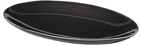 Broste Platte Teller oval Nordic Coal Gr. S Copenhagen