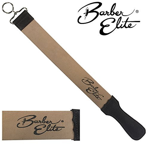 Barber Elite Genuine Leather Sharpening and Honing Strop 19.75