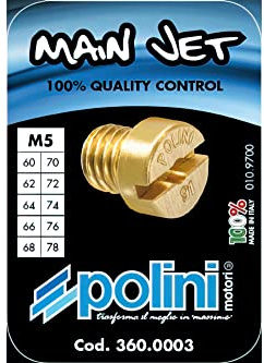 Motodak Jet Polini Phbg/Sha 60 a 78 (Case 10) (Diameter 5)