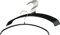 MAWA Kleiderbügel für Kinder, 10 Stück, platzsparende und rutschfeste Oberteilbügel für T-Shirts und Pullover, 360° drehbar, hochwertige Antirutsch-Beschichtung, 30 cm, Schwarz