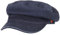 Mayser Altona Sunprotect Elbseglermütze Cap Ballonmütze UV-Schutz Handmade Made in EU Damen Herren Sommer Frühjahr dunkelblau 55 cm