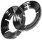Hemoton Stainless Steel Wok Rack Gas Stove Wok Ring Stove Trivets Cooktop Range Pan Holder Stand for Gas Hob Home Kitchen 4 Slots