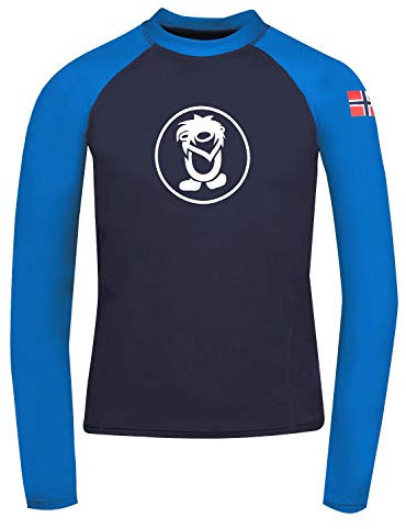 Trollkids Kids Kvalvika Shirt 164, Navy/Blue