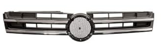 DM Autoteile 101076 Kühlergrill Kühlergitter Grill kompatibel für VW Touareg 7P5 7P6 Baujahr 2011-2014