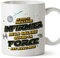 Mugffins Tasses pour INFIRMIER - En Français - Cadeau original pour INFIRMIER homme - Meilleur de Galaxie Quand Force Avec Moi - 11 oz / 330 ml