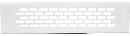DOJA Barcelona | Rejilla Ventilacion Blanca | 480X80 | BLANCO | PACK 1 | Rejilla Ventilacion Horno, Chimenea, Cocina, Baño | Rejilla de Ventilacion Antihumedad | Muebles, Fregaderos, Electodomesticos