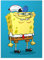 Displate Offiziell SpongeBob MetallPoster Magnetische Befestigung Inklusive Lizenziert Bilder Hochwertiges Poster SpongeBob Smile 45 cm x 32 cm