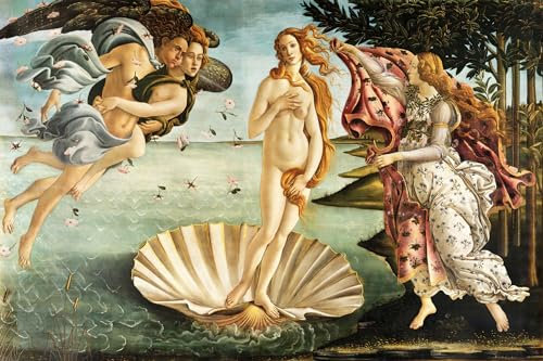 empireposter Sandro Botticelli - Die Geburt der Venus - Poster Kunstposter Druck - 91,5x61 cm