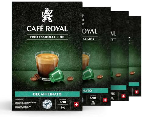 Café en capsule Décaféiné pour machine Café Royal Pro uniquement | 4 x 48