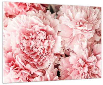 ARTTOR Glasbild 100x70cm Wandbild Glasdruck Botanik Blumen - 5458