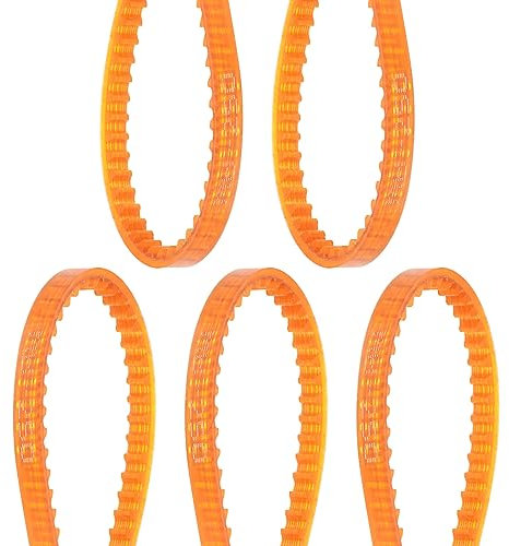 sourcing map 5Stk MB Serie Standard Nähmaschine Gürtel MB250 Antriebsriemen Keilriemen für Nähmaschinen Motor Dreieck V-Riemen mit Einzel Zahn für Altmodischen Haushalt Elektrische Nähmaschine