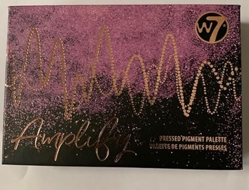 W7 Amplify Pressed Pigment Oogschaduw Palette - Unmistakable
