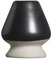 rockible Support de Fouet à Thé en Céramique, Cérémonie du Thé, Support de Récipient de Fouet Matcha, Support Chasen pour Professionnel, Noir et Blanc