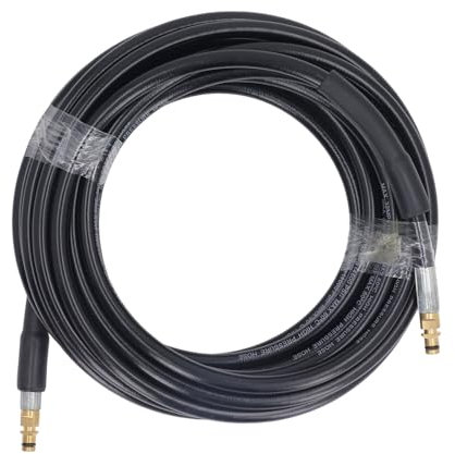 4600PSI, High Strength, Easy Use Pressure Washer Hose 10M with Rubber Protective Cover for K2 K3 K4 K5 K6 K7, Suitable for Automotive Cleaning