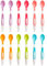 Munchkin Soft Tip Toddler & Baby Spoons| Baby Weaning Spoons Set with Ergonomic Handles| Dishwasher Safe Plastic Cutlery| BPA Free Baby Feeding Spoons & Dessert Spoons for Babies| 12 Pack