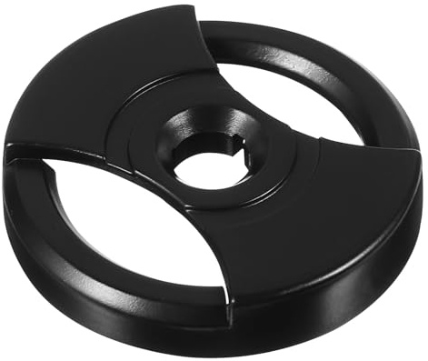 NAMOARLY Adaptateur pour Lecture Facile des Disques 45 Tours en Plastique Noir 45 Tours Vinyle Moulage Monobloc Accessoire Pratique pour Tourne-disques