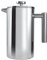 Café Ole CFD Cafetière, Stainless Steel, Mirror Polished, 8 Cups (1 Litre)