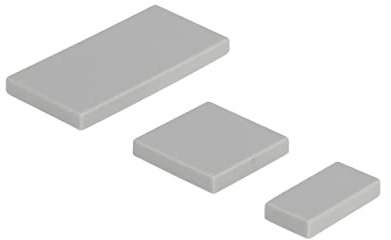 Q-Bricks Beutel 1000 Stck. Bausteine Fliesen 3 X Fenstergrau 411